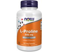 L-Proline 500 Mg 120 Vcaps Par Now Foods