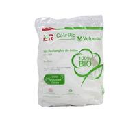 Lohmann & Rauscher Cotopads Coton bio rectangulaires 8 x 10 cm non stériles 180 unités