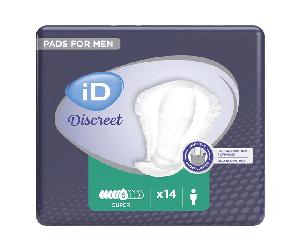 L&R iD for Men Protection Anatomique Masculine Level 3 - 29x23cm 14 unités