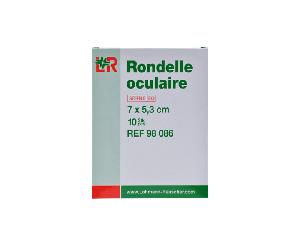 L&R Rondelle Oculaire Stérile 7cm x 5,3cm 10 unités
