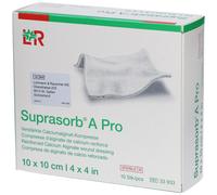 L&R Suprasorb®A Pro Compresse d'alginate de calcium renforcé 10 x cm Compresses pc(s)
