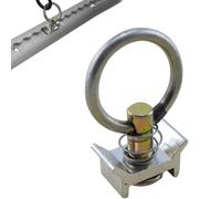 L Rail à attachement de Piste - casier à attachement de Livraison en Aluminium, Fixation de Cargaison L-Track pour Garder Les VTT, Les vélos de Terre, remorques fermées, remorques Utilitaires