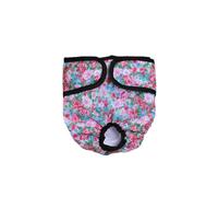 (L,Rose Red)Pet Underwear Diaper Waterproof Comfortable Cotton Leak-proof Dog Physiological Pants for Puppy