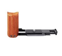 L-Shape Fit Plate for X-E5,Quick Release Wooden Hand Grip,Camera Plate | for Outdoor Traveling Hiking Fishing Walking Driving Swimming Birthday Computer