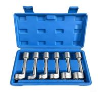 L-Shape Fuel Injector Socket Set 6-Piece Steel