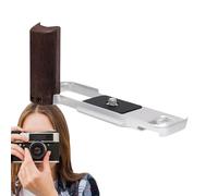 L-Shaped Camera Plate for X-E5 - Quick Release Wooden Hand Grip,Camera Plate | for Outdoor Traveling Hiking Fishing Walking Driving Swimming Birthday Computer