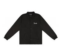 "L" Spaghetti Logo Coaches Jacket Black