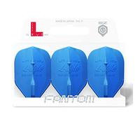 L-style EZ Fantom Lot de 2 ailettes de fléchettes standard L1 Bleu