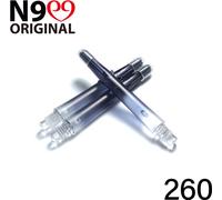 L-Style L Shafts Gradient Clear Cool Black Straight Locked 260 Intermediate