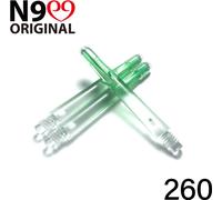 L-Style L Shafts Gradient Clear Forest Green Straight Locked 260 Intermediate