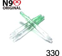 L-Style L Shafts Gradient Clear Forest Green Straight Locked 330 Medium