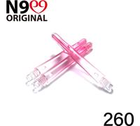 L-Style L Shafts Gradient Clear Strawberry Pink Straight Locked 260 Intermediate