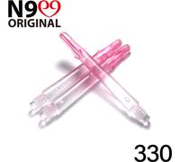 L-Style L Shafts Gradient Clear Strawberry Pink Straight Locked 330 Medium