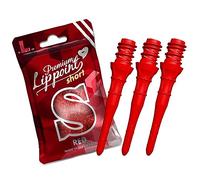 L-Style Lippoint Premium Short Soft Tip Dart Points Red Pack of 30.