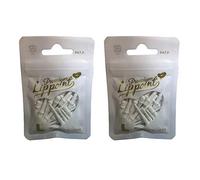 L-style Premium Lippoint Lot de 60 pointes de fléchettes à pointe souple - 2BA - Regular - Blanc