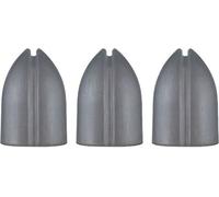 L-Style Shell Verrouiller Rings Noir 6er Set Fléchettes