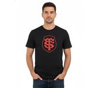 L - T-Shirt - Stade Toulousain - Toulouse - Rugby - Noir - Manches Courtes Multicolore