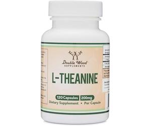 L-théanine 200 mg 60 capsules Testé par des tiers Fabriqué aux États-Unis