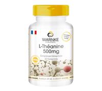 L-Theanine 500mg - 60 comprimés - Adaptogène - Acide animé | Warnke Vitalstoffe - Qualité des pharmacies allemandes