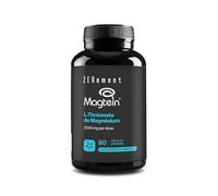 L-Thréonate de Magnésium 2000 mg - Magtein - 90 Gélules Véganes - Zenement
