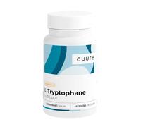 L-Tryptophane - CUURE - 30 comprimés - 45 jours - 1 Comprimé/Jour - Vegan - Fabriqué en France