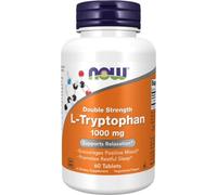 L-Tryptophane, double force 1000 mg 60 comprimés Now Foods