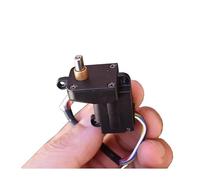 L-Type Full Metal Gearbox Gear electronic starter 12mm*15mm Coreless Gear Reduction electronic starter DC 5V 6V 370RPM DIY Robot Car Toy Model RUAJOGYNVM