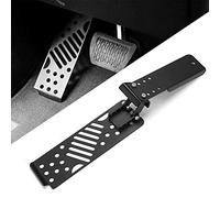 L&U 1 pc Alliage d'aluminium à Gauche Repose-Pied Morte Pédale Pied Réglable Peg Kick Panneau Côté Pilote fit pour Jeep Wrangler JL 2018 2019