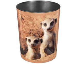 L¿Ufer Corbeille ¿ Papier "Suricate", 13 Litres, Pp