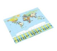 L„ufer sous-main carte g‚opolitique, 400 x 530 mm, G