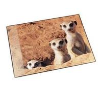 Läufer 46596 sous-main avec motif suricates, 40x53 cm, sous-main antidérapant avec une poche de côté transparente
