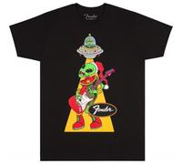 "L" Ugly Christmas Tee Alien Blk