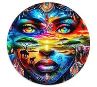 L’Ultime Fantaisie Puzzle Rond De 1000 Pièces pour Blumen InspiRatteions Voyage Célébrités Unique Décompression Progressive Réduction 1000pcs (67.5x67.5cm)