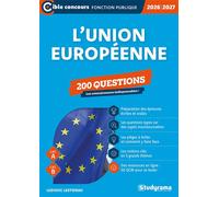 L’Union européenne - 200 questions (Catégories A et B - Édition 2026-2027) - Ludovic Lestideau - Studyrama Eds - broché - Scolaire / Universitaire