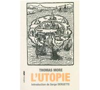 L' Utopie - Thomas More - Aden Belgique - broché - Essai