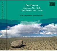 L. van Beethoven – Symphonies n° 3 et 8 – CD – Import – NAXOS