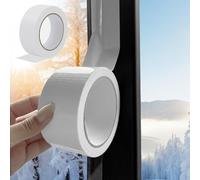 L&W Luck 2 Pièces Joint Fenetre Porte Isolation,Boudin de Porte Isolant Froid,5cmx20m Rubans Adhésifs Autocollante pour Anti Courants D'air (5cmx20m)