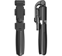 L01s Bluetooth Selfie Stick Appareil photo universel Artifact sans fil avec télécommande Trépied Live Support noir