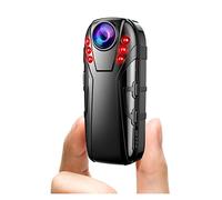 L02 Mini caméra Pleine HD 1080P Camara Portable Camara camarade vidéo cam carignier Moto caméra caméra Corps caméra Petite cam Enregistreur vidéo(32GB Camera)
