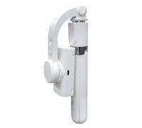 L08 Gimbal Trépied Selfie Stick Stabilisateur portatif Bluetooth Blanc