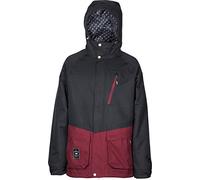 L1 Homme Legacy JKT´21 Vareuse, Black-Wine, Small