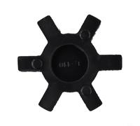 L110 L-Jaw Insert d'embrayage en caoutchouc pour bois Lovejoy L-110 et TB, insert d'araignée flexible pour amortir les vibrations dans les entraînements et les pompes, noir, 83,6 mm x 18 mm, 1 pièce