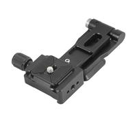 L115 Plaque de déclenchement rapide pliable pour appareil photo Plusieurs réglages de visualisation Compatible avec trépied Vertical/horizontal Plaque d'interrupteurs rapides