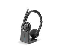 L118 - Micro-casque - sur-oreille - Bluetooth - sans fil - Suppresseur de bruit actif - noir