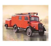 L1500s Lf 8, German Light Fire Truck - 1:35e - Icm G