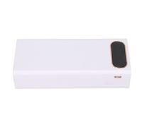 L16 Bricolage Boîtier de Batterie Externe avec écran LCD et Double (White)