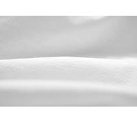 L1NK STUDIO Drap Housse uni pour lit 135 cm (135x200x35cm) 100% Coton (Percale 200 Fils) Blanco ÓPTICO