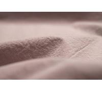 L1NK STUDIO Drap Housse uni pour lit 135 cm (135x200x35cm) 100% Coton (Percale 200 Fils) Smokey Pink