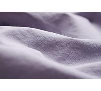 L1NK STUDIO Drap Plat uni pour lit 135/150 cm (240X280cm) 100% Coton (Percale 200 Fils) Lavanda