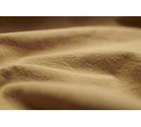 L1NK STUDIO Drap Plat uni pour lit 135/150 cm (240X280cm) 100% Coton (Percale 200 Fils) Mostaza